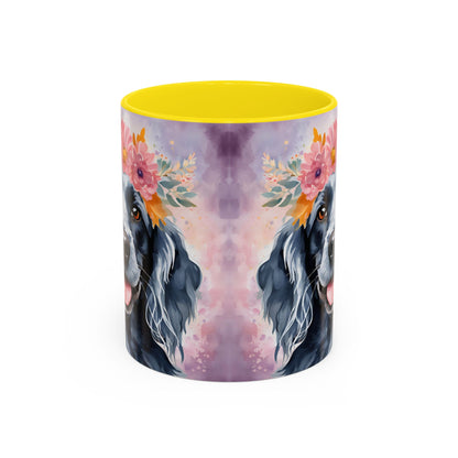 Blue Roan Cocker Spaniel 02 Accent Coffee Mug - Dog Lover Gift