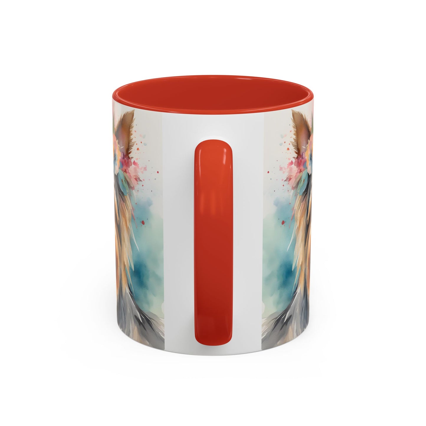 Yorkshire Terrier 04 Accent Coffee Mug - Dog Lover Gift