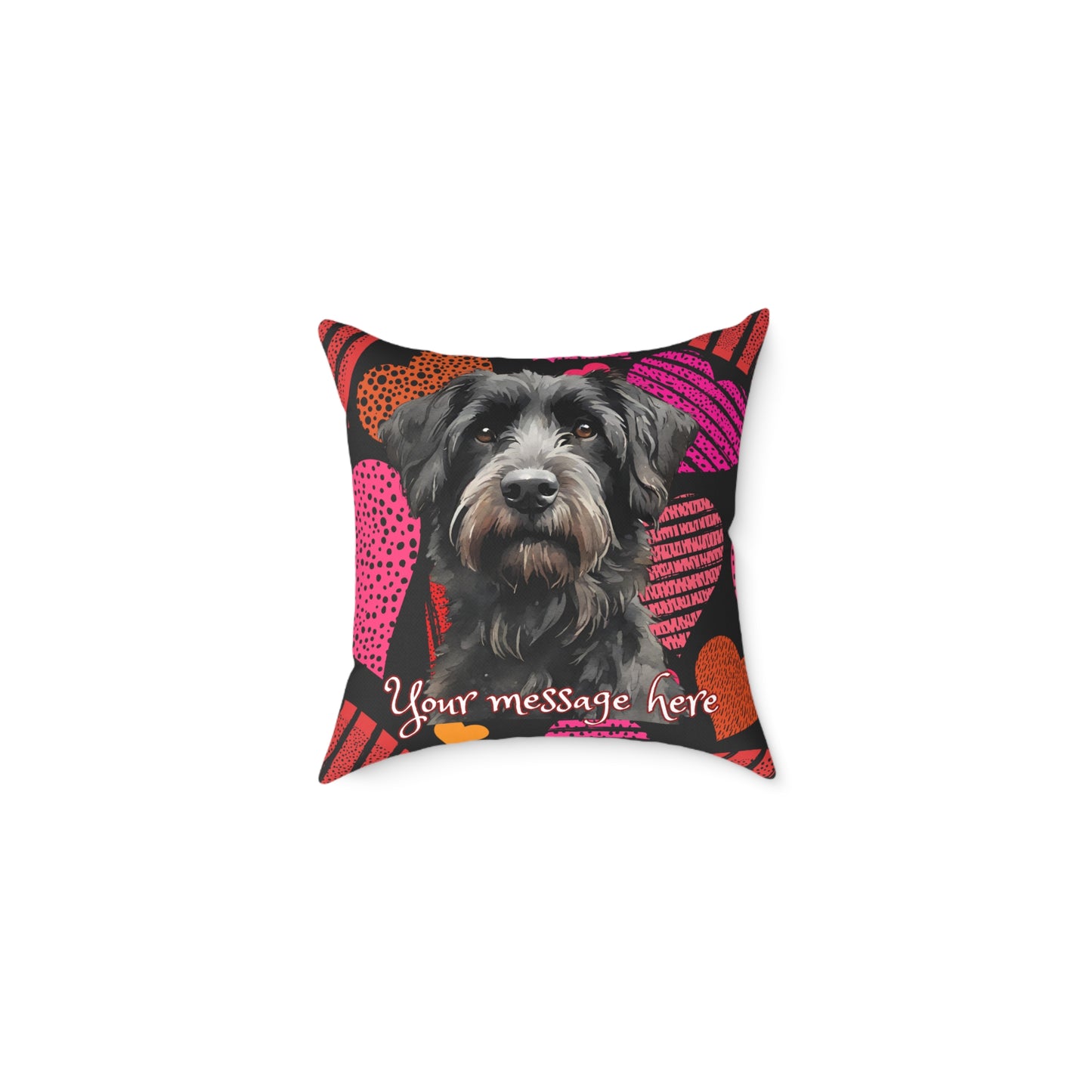 Personalized Valentine Eddy 2 Poly Cushion/Pillow 5 sizes
