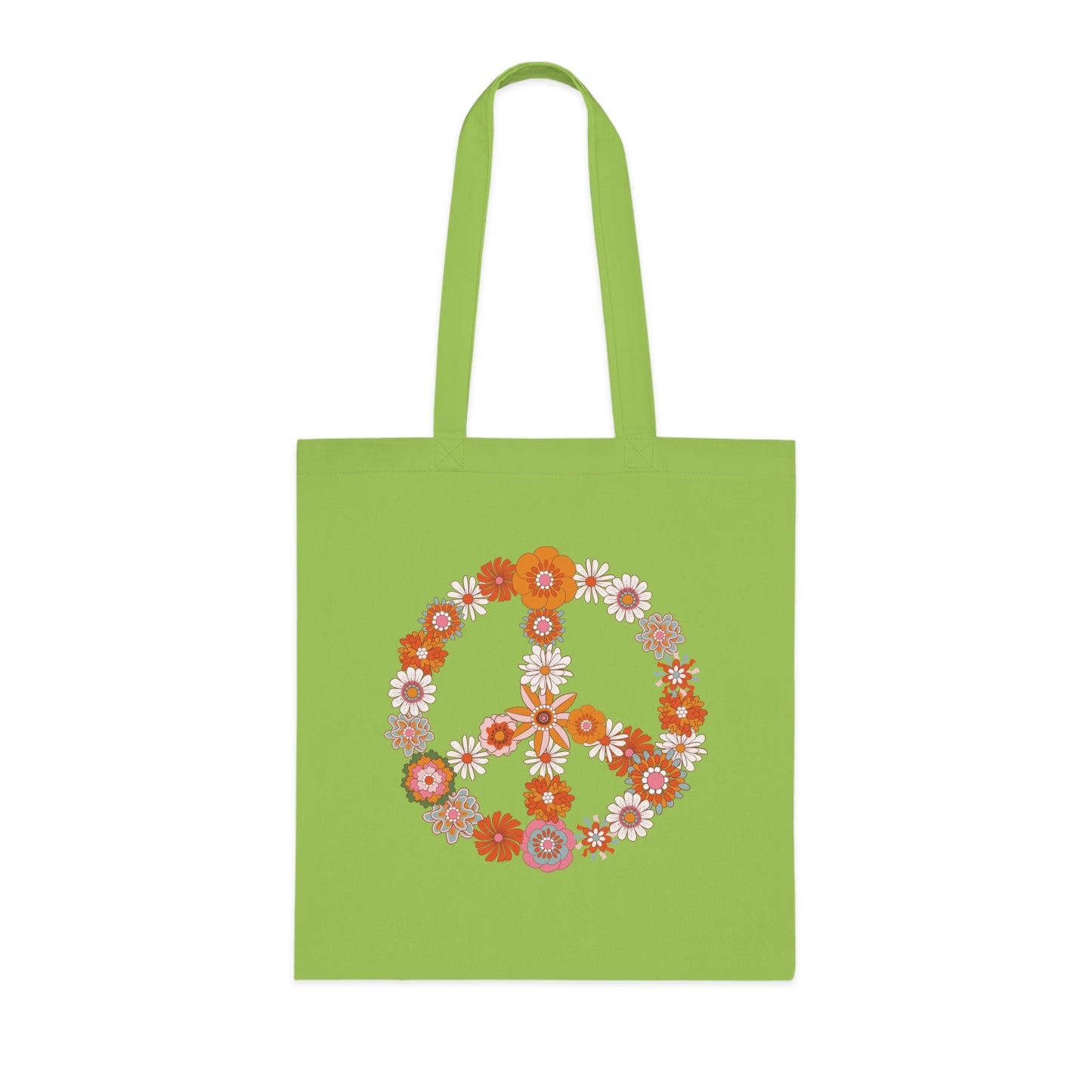 Flower power 08 Cotton Tote