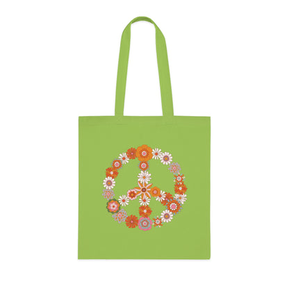 Flower power 08 Cotton Tote