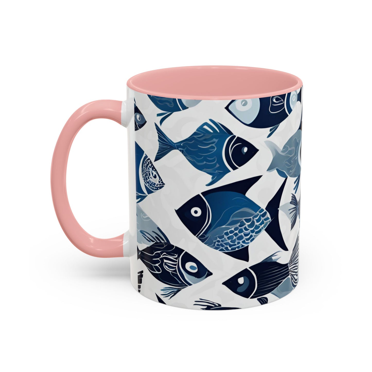 Fish 12 Accent Coffee Mug (11oz)