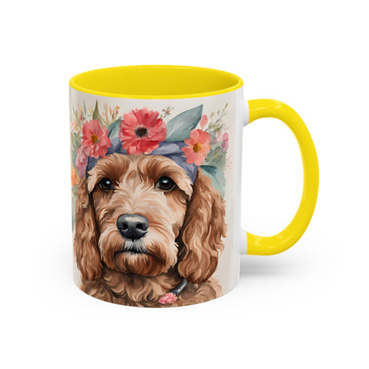 Cocker Spaniel 01 Accent Coffee Mug - Dog Lover Gift