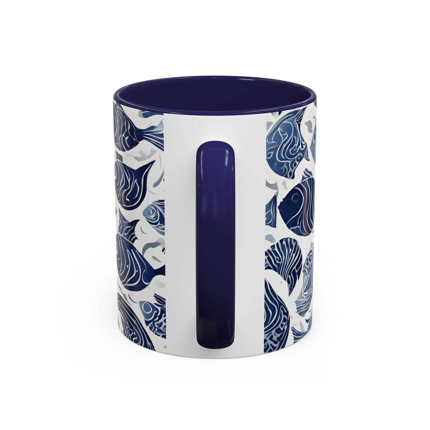 Fish 05 Accent Coffee Mug (11oz)