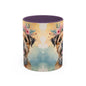 Border Terrier 01 Accent Coffee Mug - Dog Lover Gift