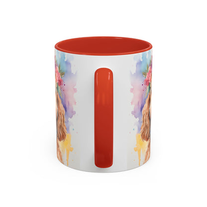 Cockapoo 02 Accent Coffee Mug - Dog Lover Gift