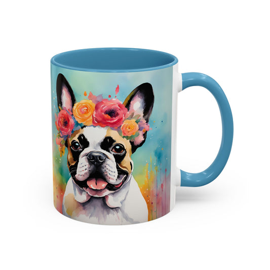 French Bulldog 03 Accent Coffee Mug - Dog Lover Gift