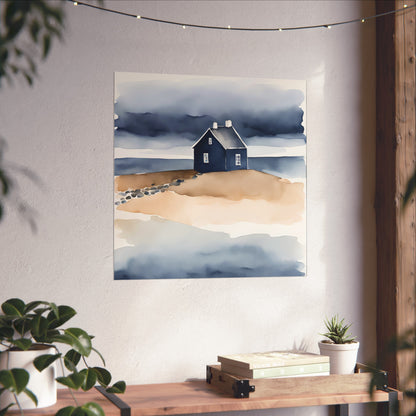 Blue Collection 10 Matte Print