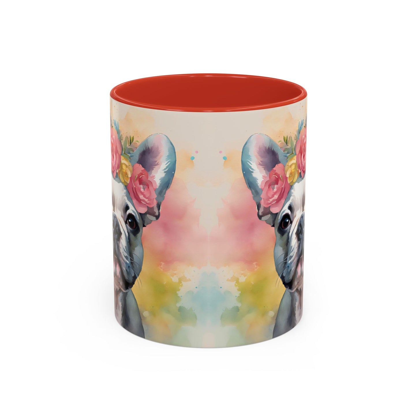 French Bulldog 04 Accent Coffee Mug - Dog Lover Gift