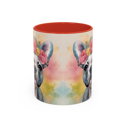 French Bulldog 04 Accent Coffee Mug - Dog Lover Gift