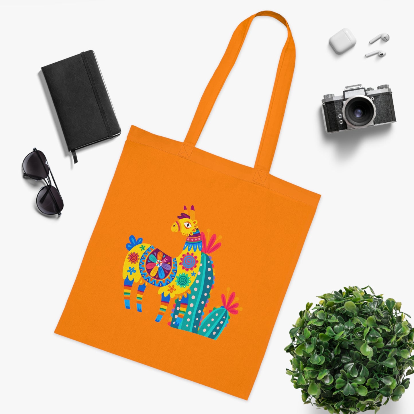 Llama 05 Cotton Tote
