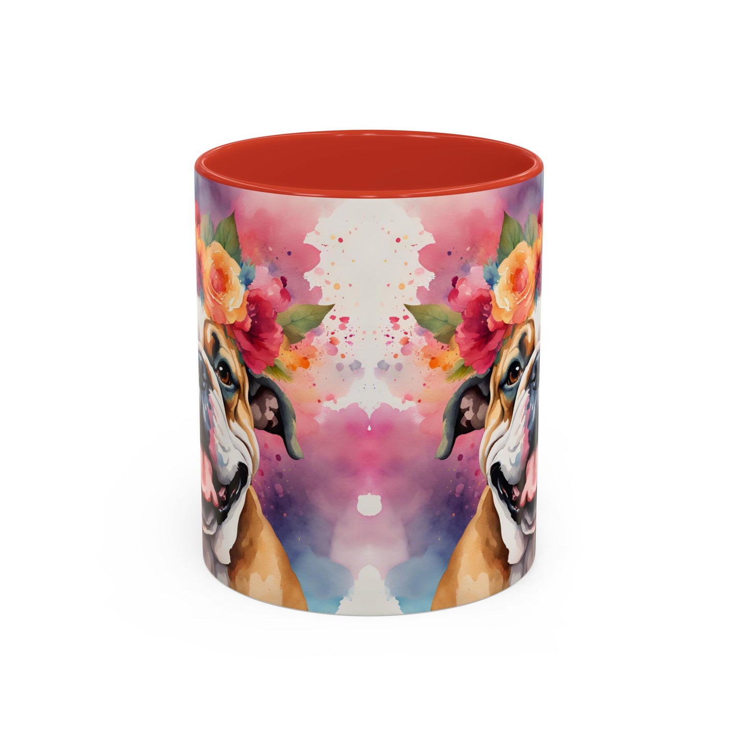 British Bulldog 01 Accent Coffee Mug - Dog Lover Gift
