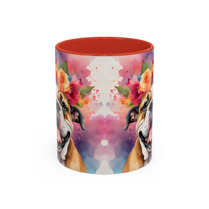 British Bulldog 01 Accent Coffee Mug - Dog Lover Gift