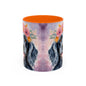 Blue Roan Cocker Spaniel 02 Accent Coffee Mug - Dog Lover Gift