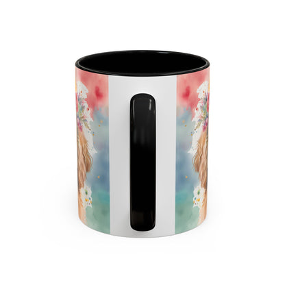 Labradoodle 03 Accent Coffee Mug - Dog Lover Gift