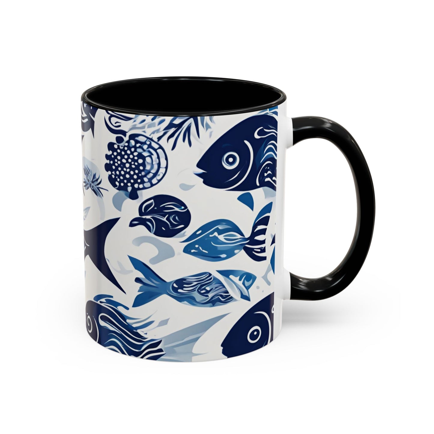 Fish 15 Accent Coffee Mug (11oz)