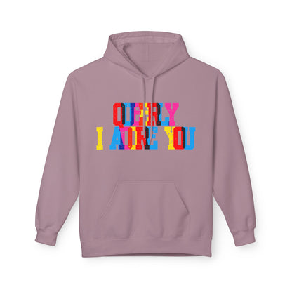 Queerly I Adore You Unisex Valentines Hoodie