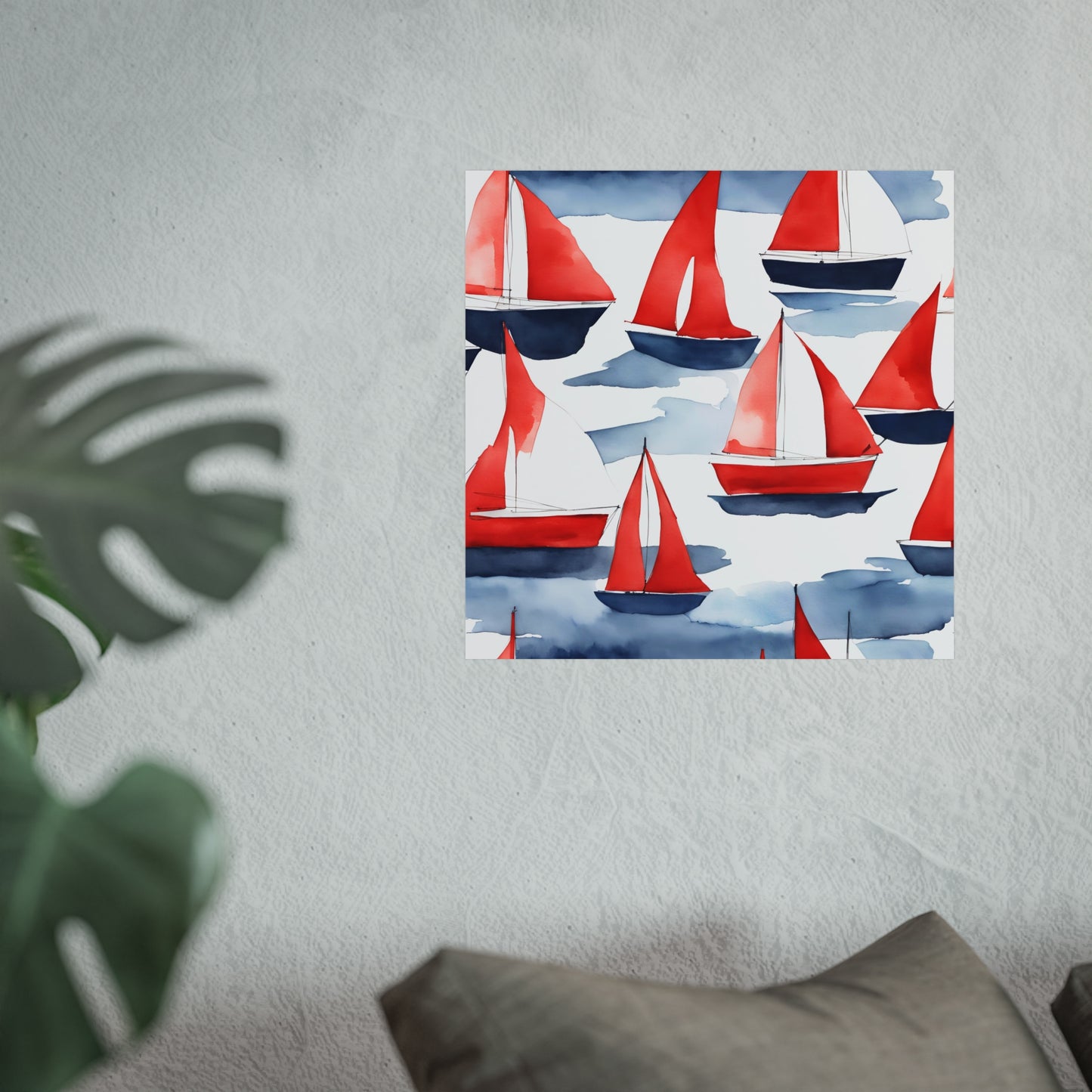 Blue Collection 19 Matte Print