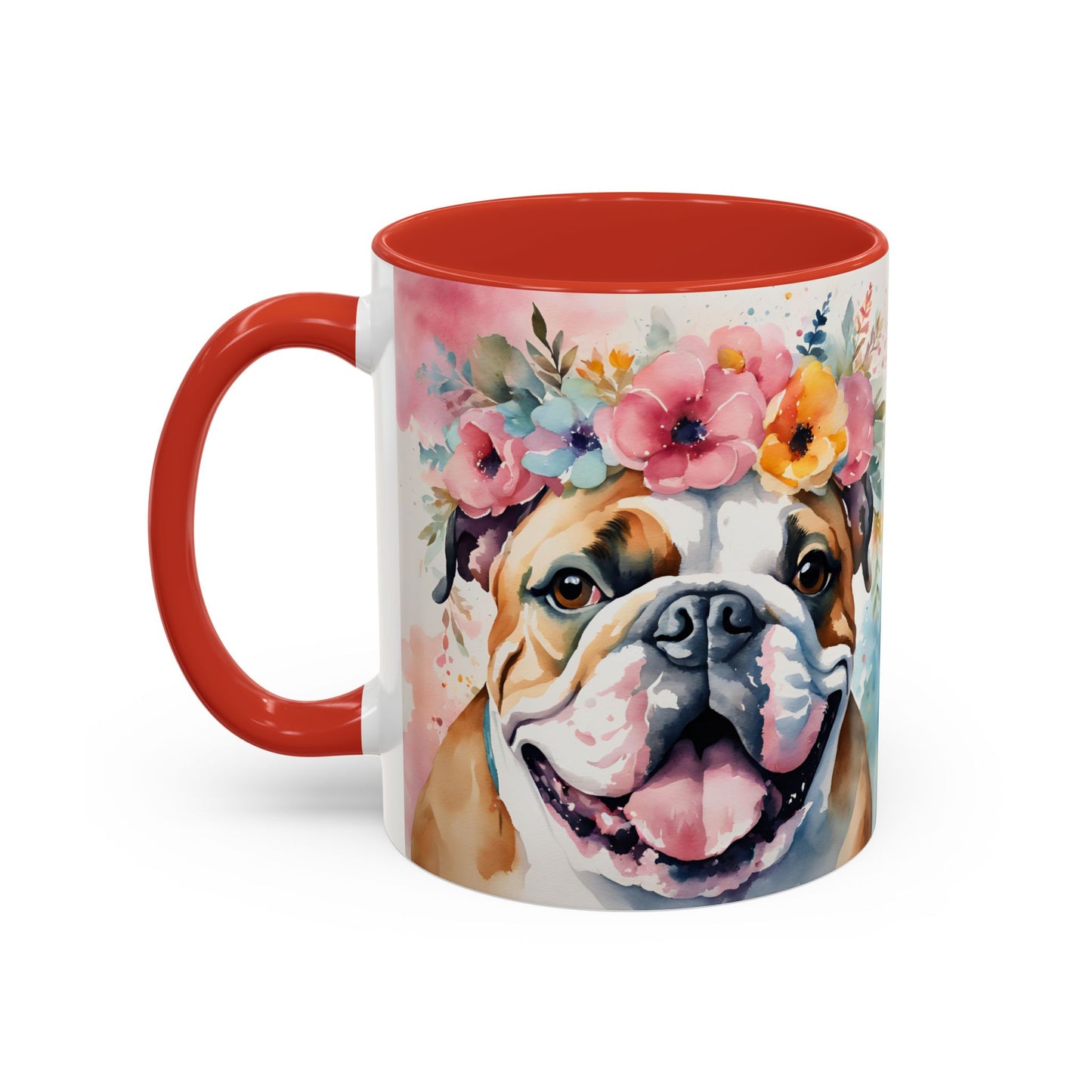 British Bulldog 04 Accent Coffee Mug - Dog Lover Gift