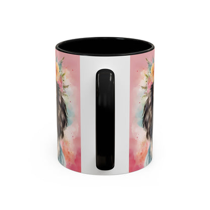 Springer Spaniel 01 Accent Coffee Mug - Dog Lover Gift