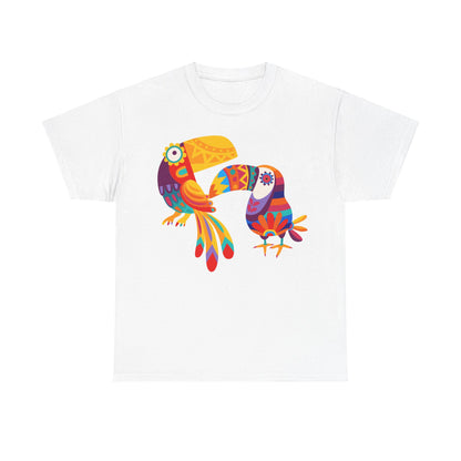 Jazzy birds 08 Unisex Heavy Cotton Tee