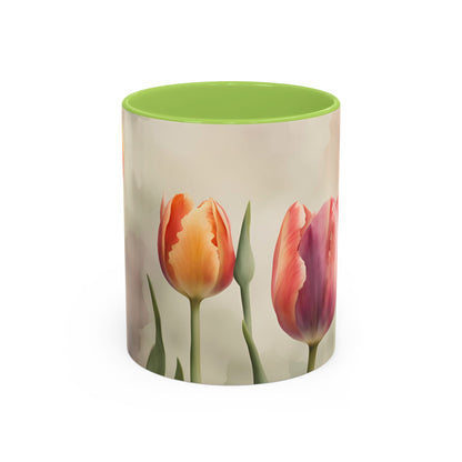 Tulip 3 Accent Mug 11oz