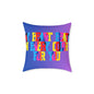 My Heart Beats In Every Color For You Poly Pillow