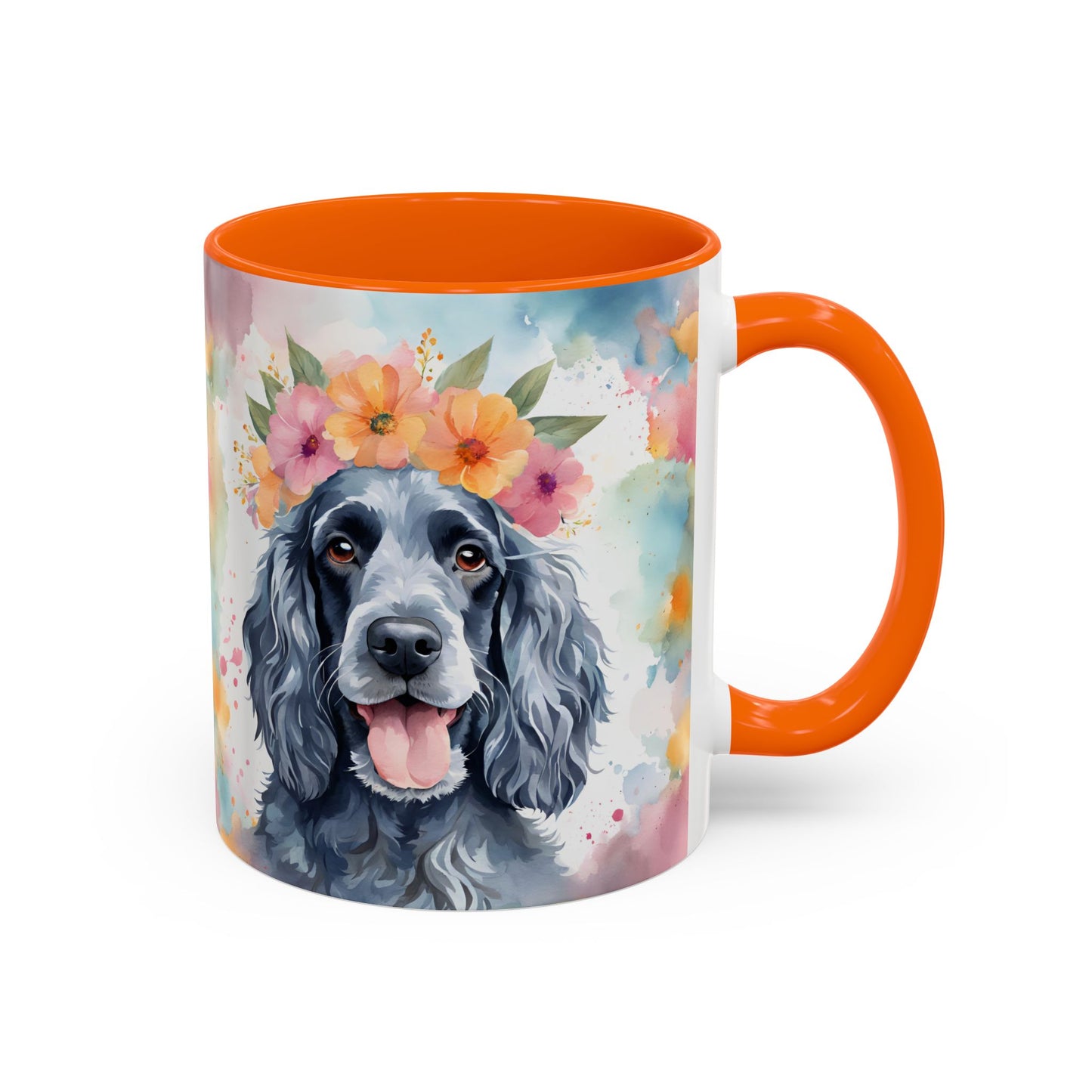 Blue Roan Cocker Spaniel 03 Accent Coffee Mug - Dog Lover Gift