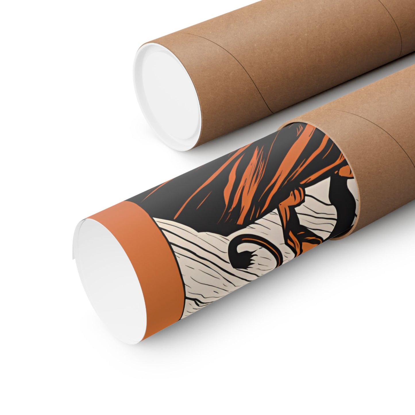 Lone Collection Lion 9 Matte Square Posters