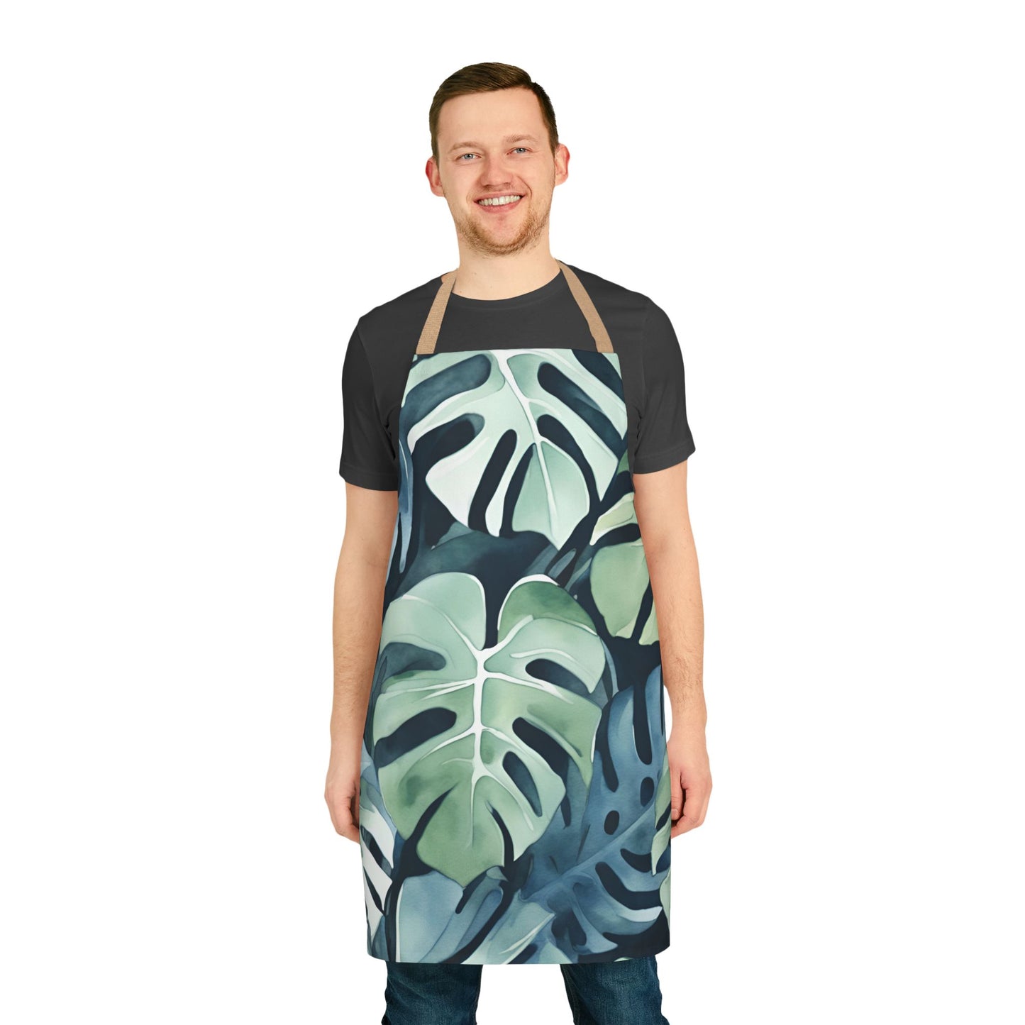 Monstera Adult Apron (AOP)