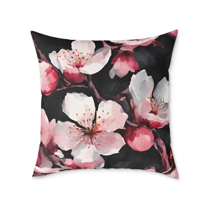 Cherry Blossom 01 Poly Pillow - Natures Beauty Design