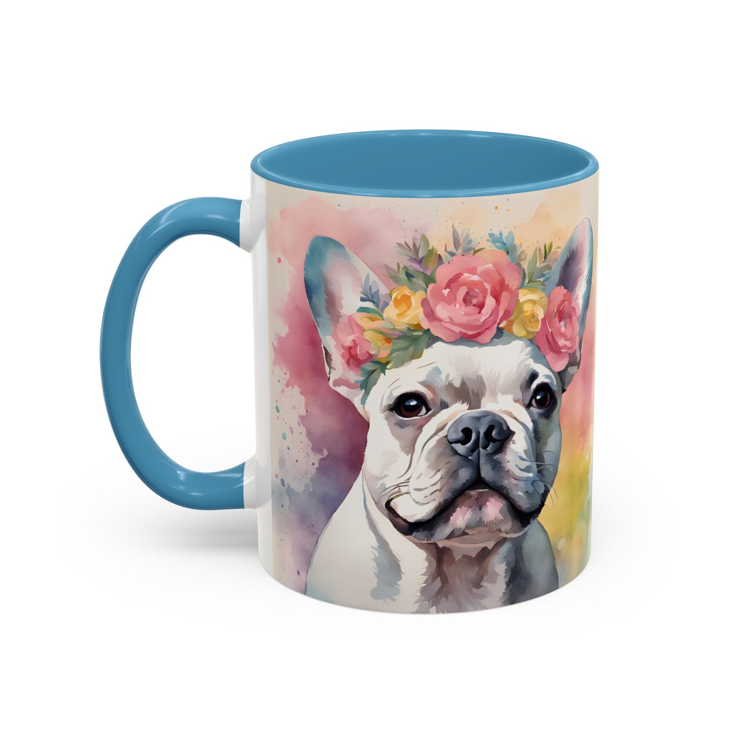 French Bulldog 04 Accent Coffee Mug - Dog Lover Gift