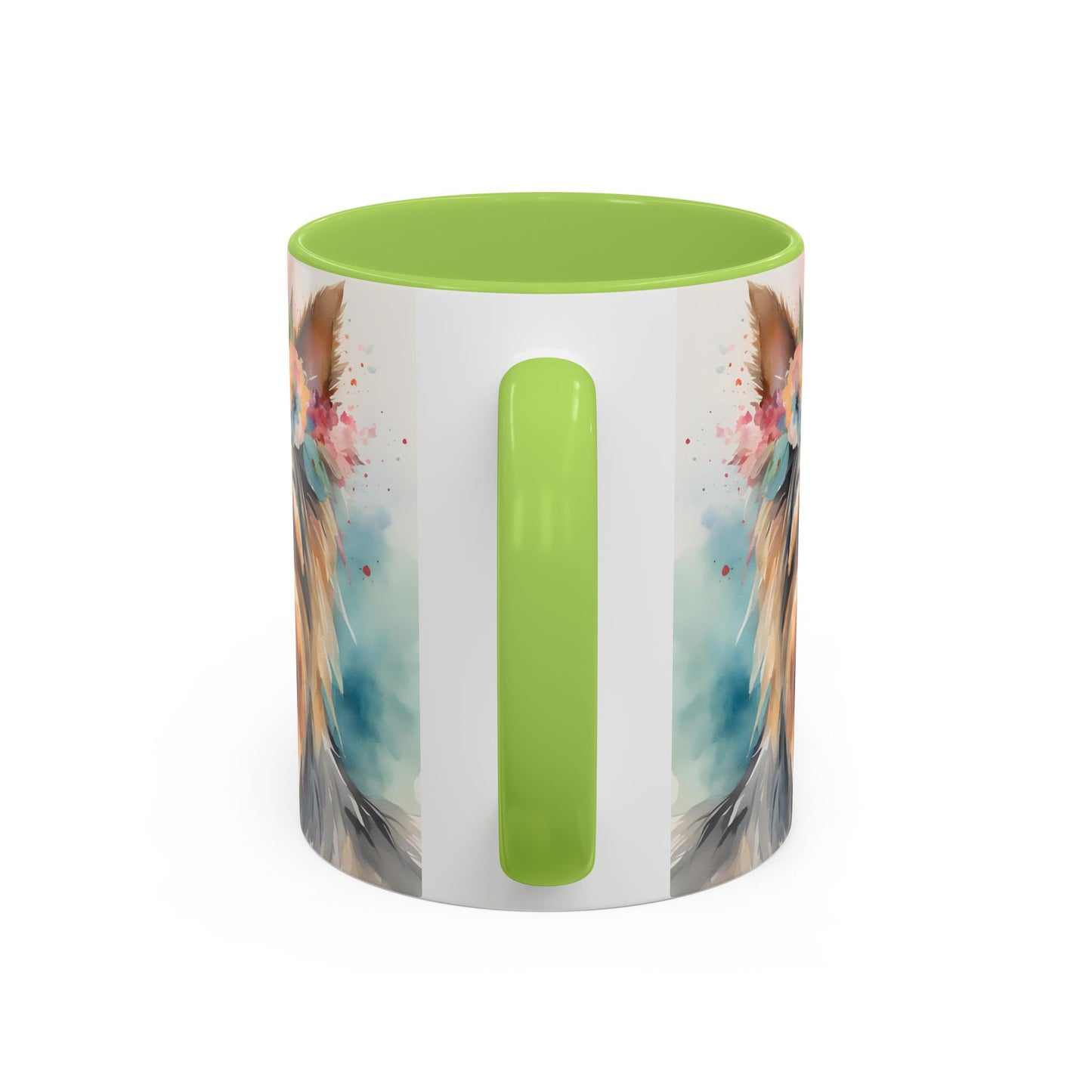 Yorkshire Terrier 04 Accent Coffee Mug - Dog Lover Gift