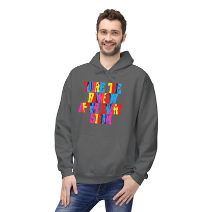 You’re The Rainbow After Every Storm Unisex Valentines Hoodie