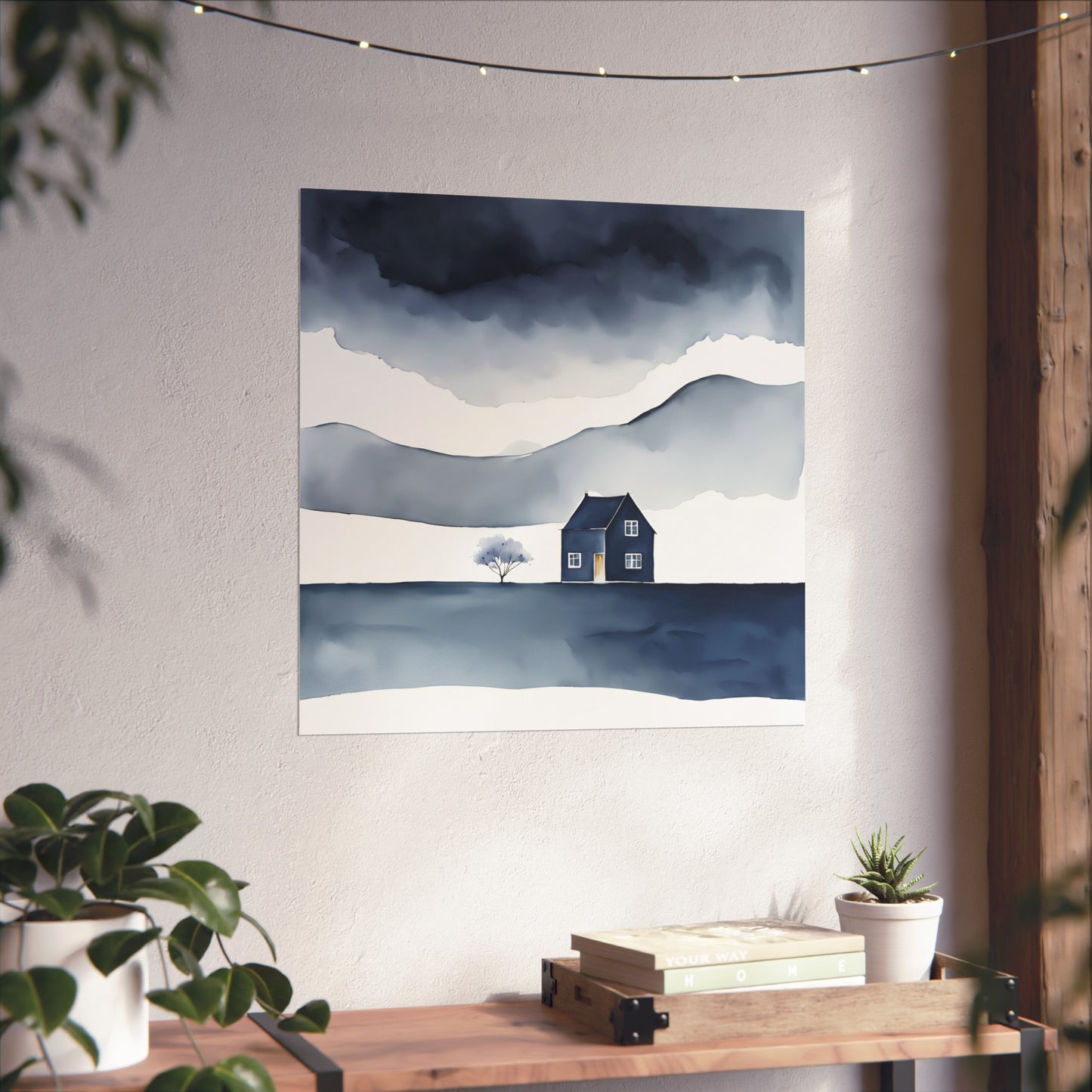 Blue Collection 12 Matte Print