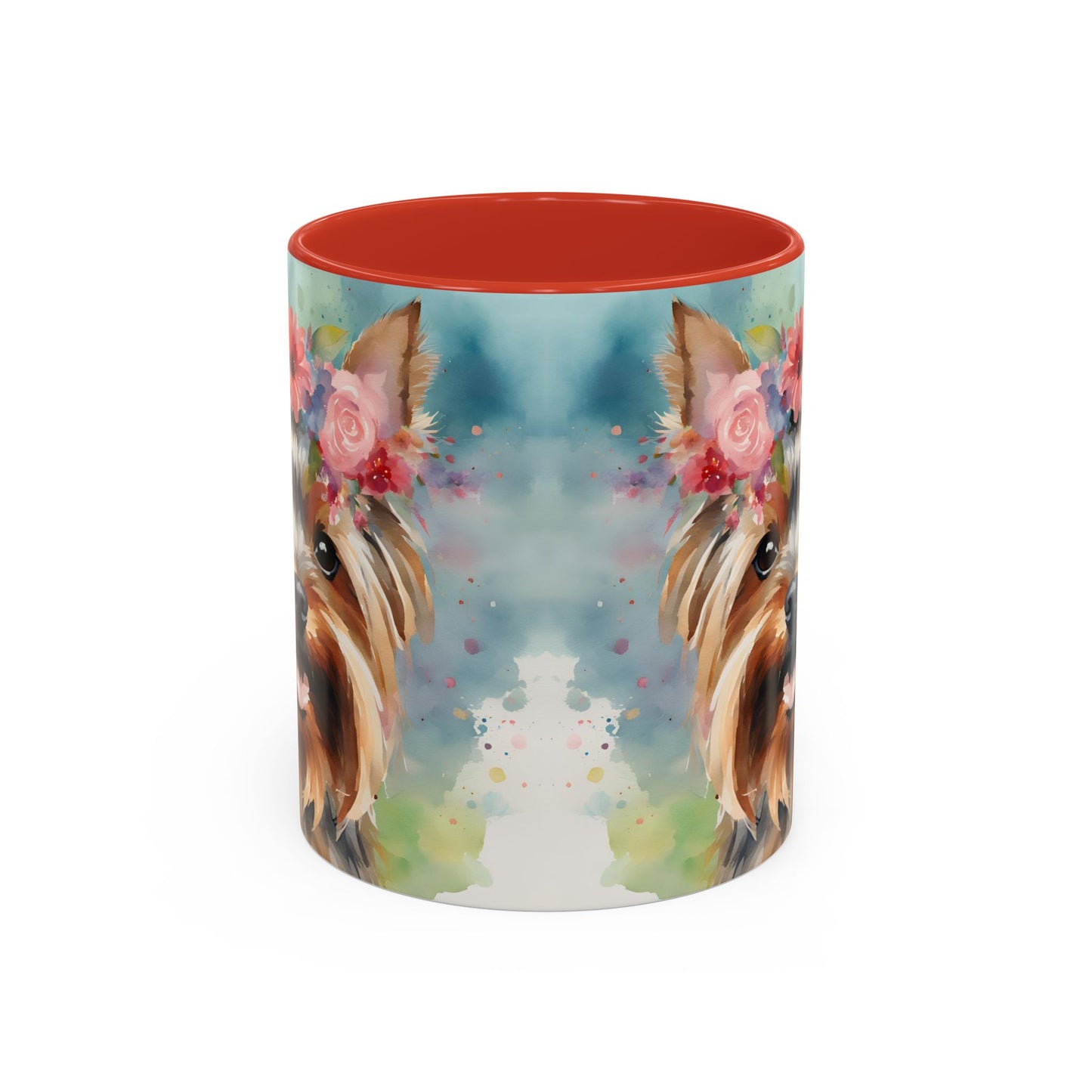 Yorkshire Terrier 04 Accent Coffee Mug - Dog Lover Gift