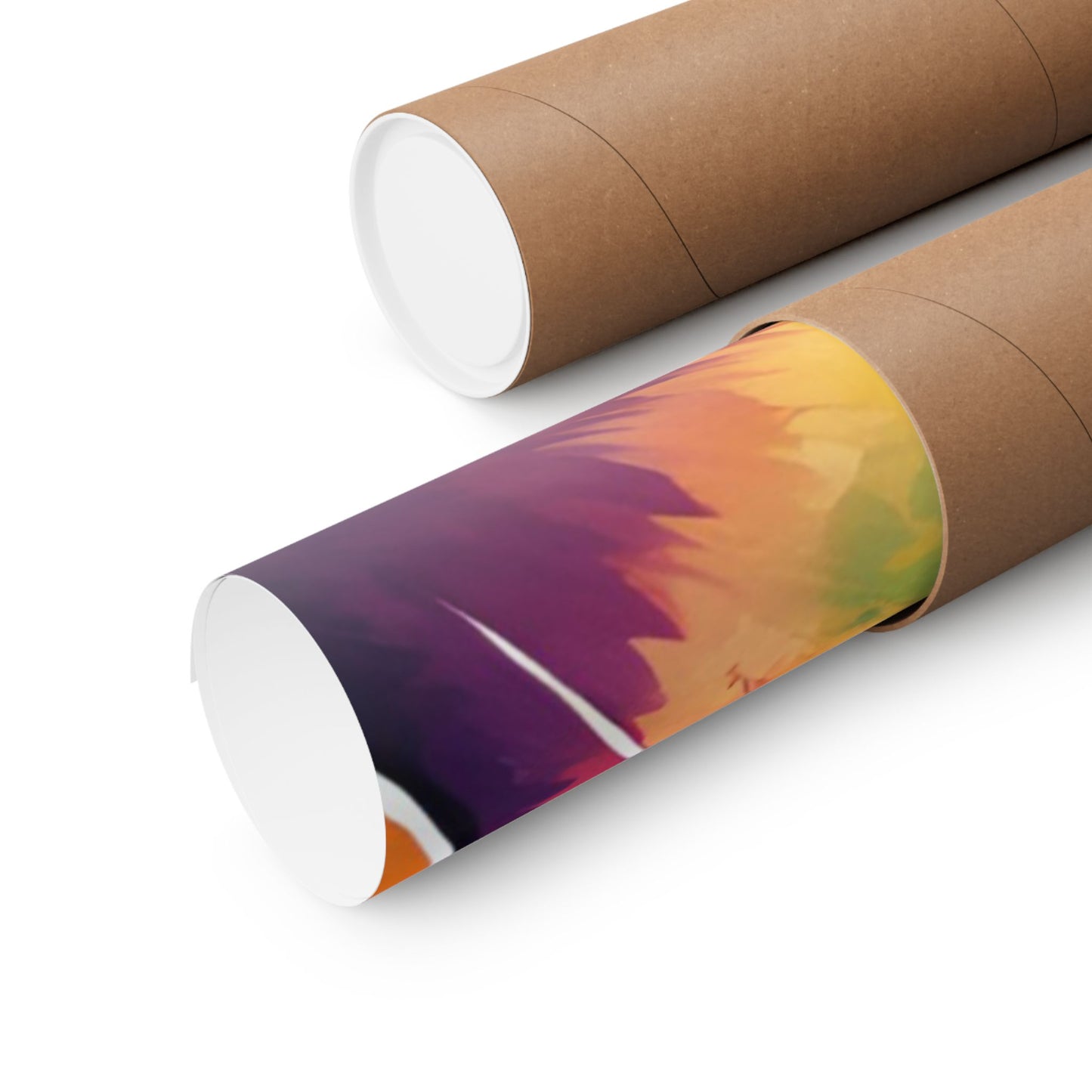 Multicolored Pussycat 4 Matte Vertical Poster