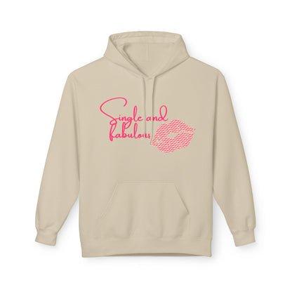 Single And Fabulous Unisex Valentines Hoodie