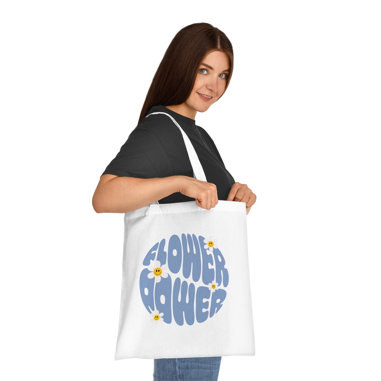 Flower power 01 Cotton Tote