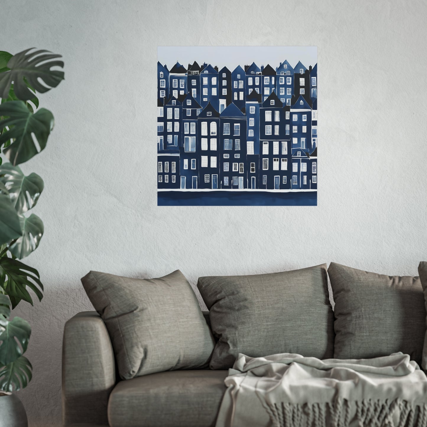 Blue Collection 27 Matte Print