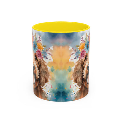 Labradoodle 03 Accent Coffee Mug - Dog Lover Gift