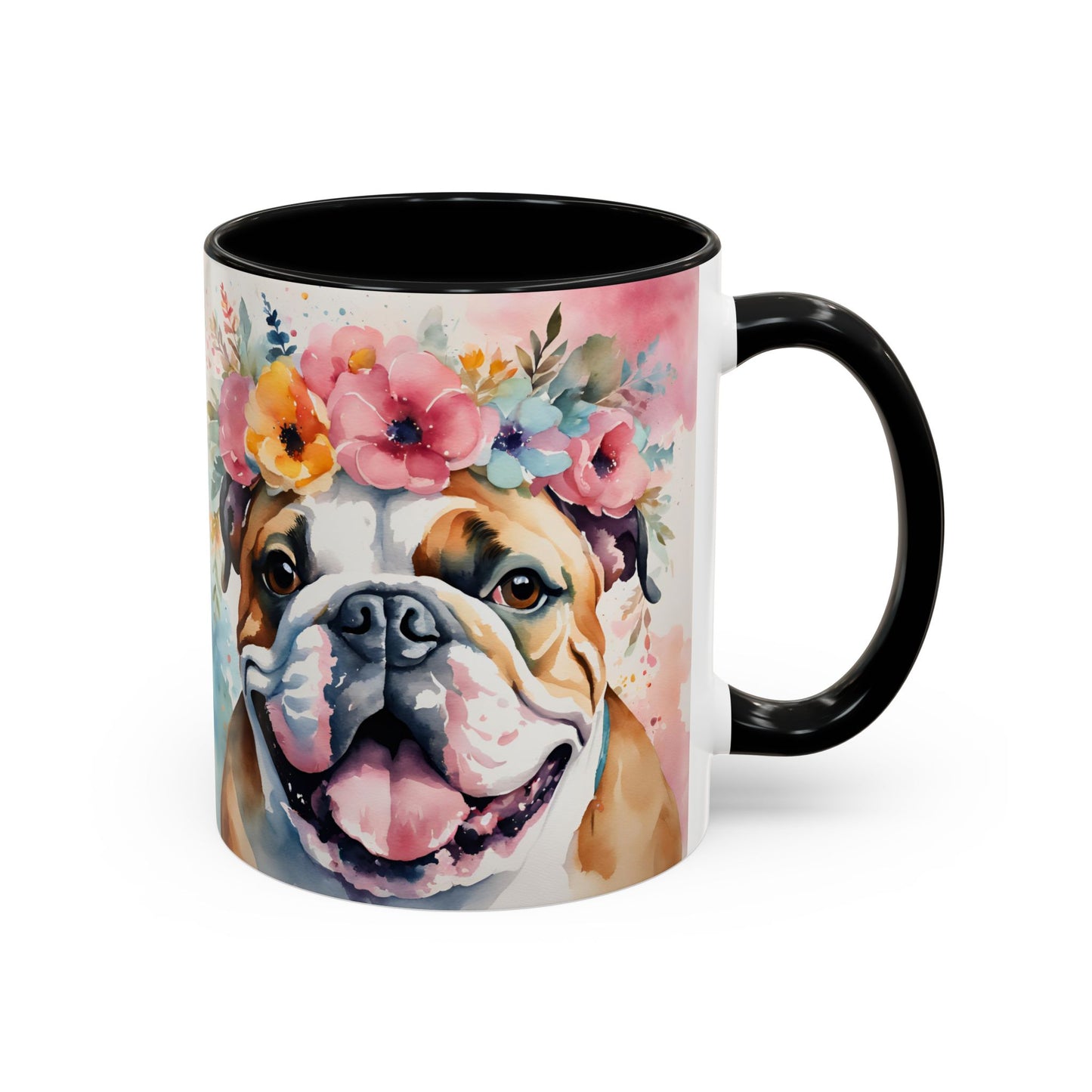 British Bulldog 04 Accent Coffee Mug - Dog Lover Gift