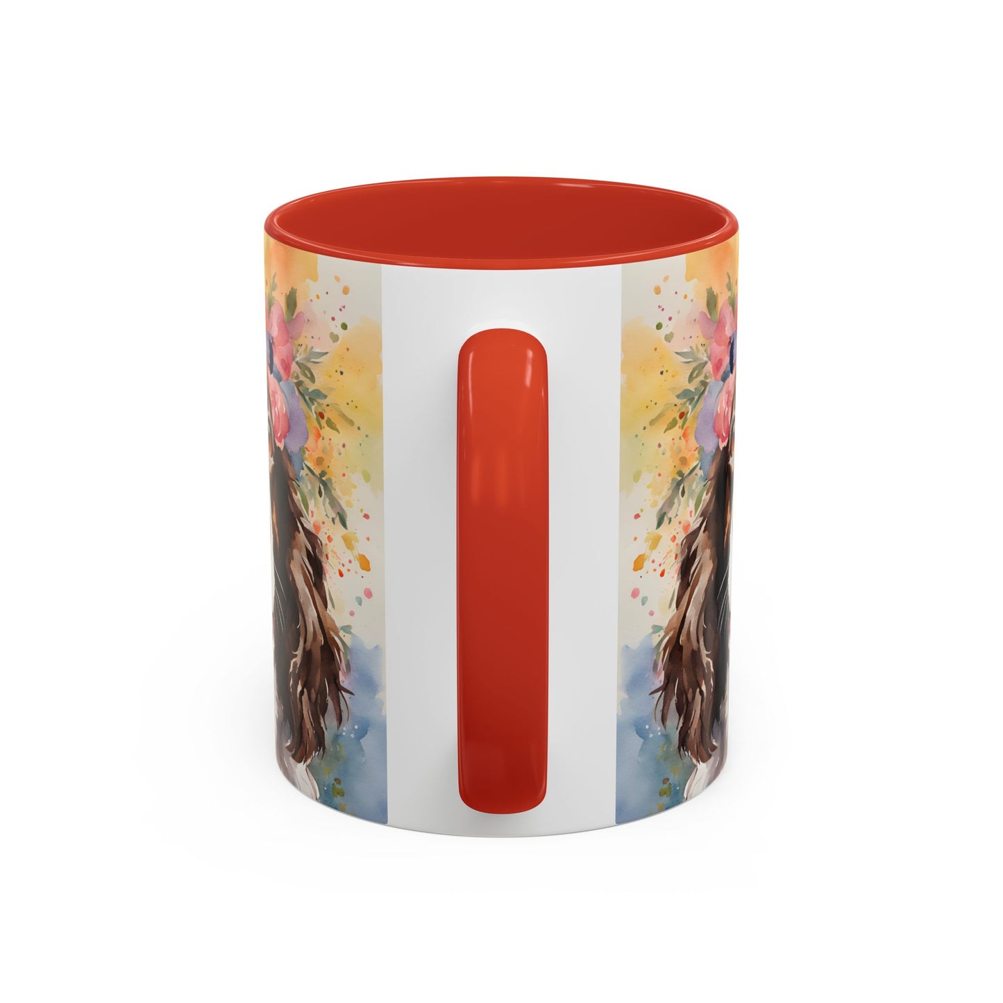 Springer Spaniel 03 Accent Coffee Mug - Dog Lover Gift