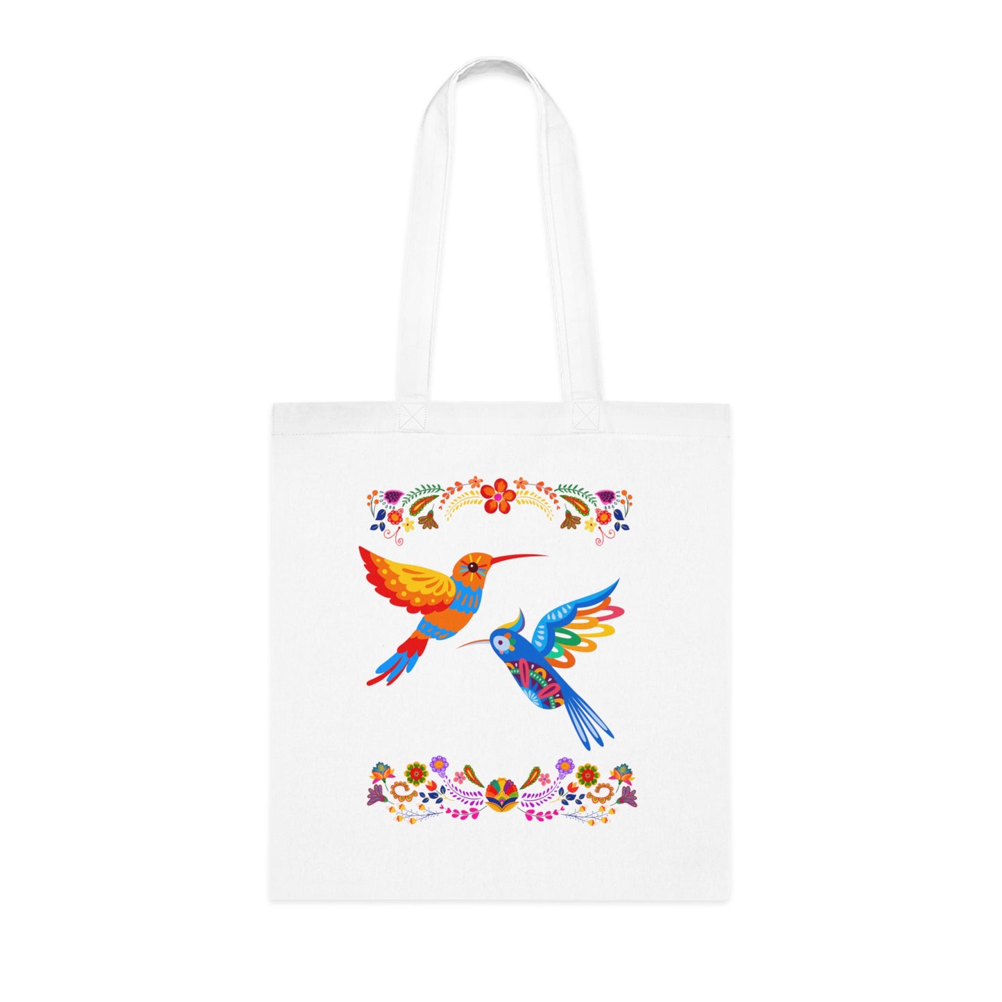 Funky birds 07 Cotton Tote