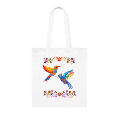 Funky birds 07 Cotton Tote