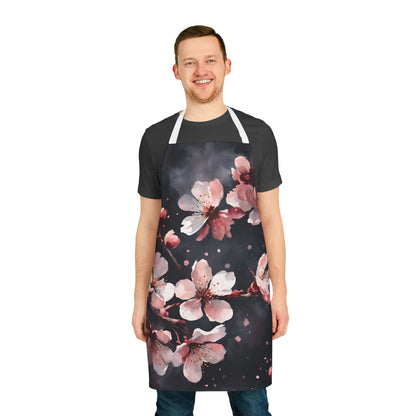 Cherry Blossom 01 Apron 5-Color Straps