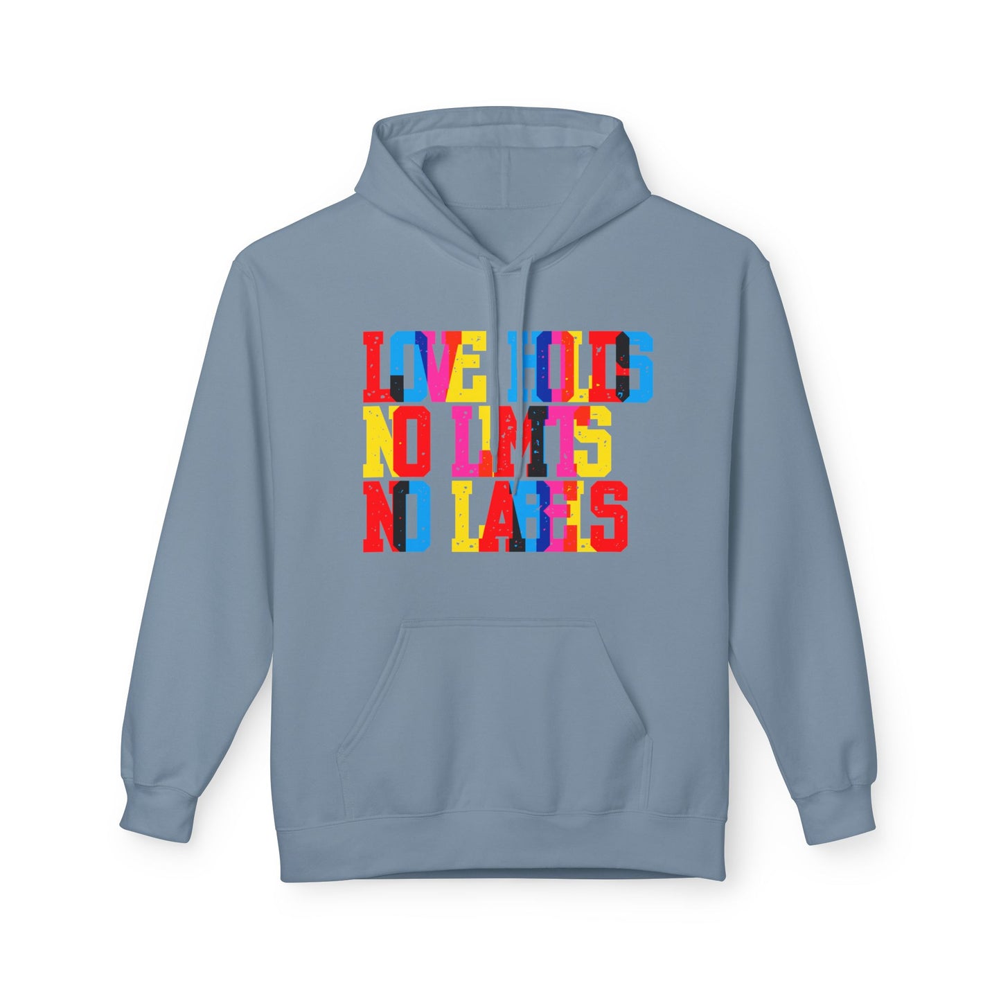 Love Holds No Limits No Labels Unisex Valentines Hoodie