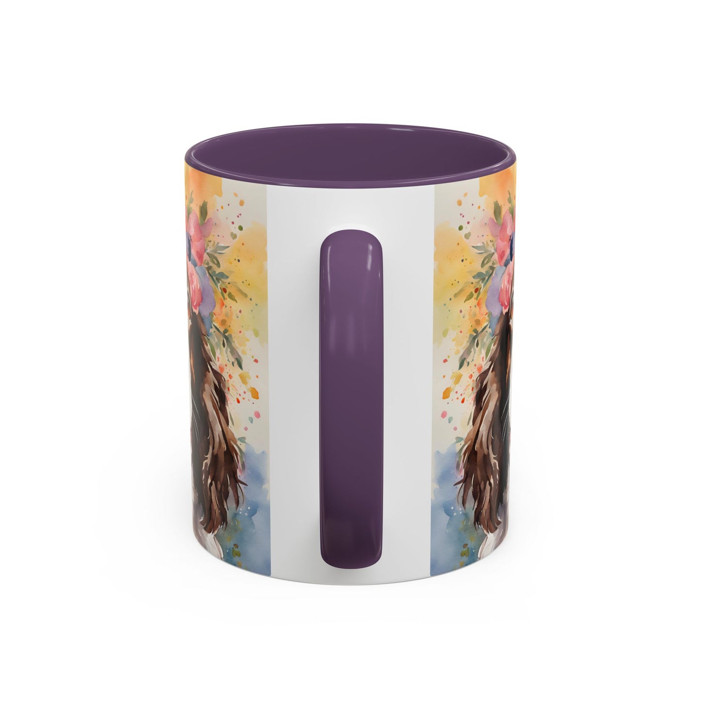 Springer Spaniel 03 Accent Coffee Mug - Dog Lover Gift