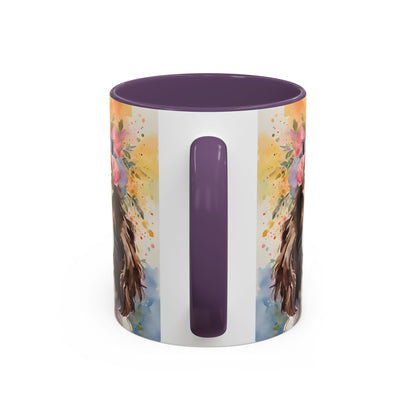 Springer Spaniel 03 Accent Coffee Mug - Dog Lover Gift