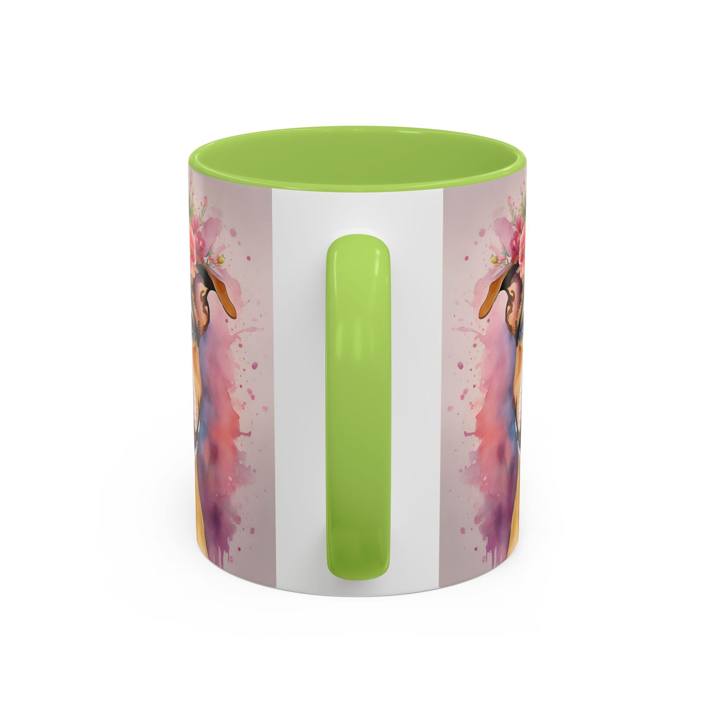 Staffordshire Bull Terrier 02 Accent Coffee Mug - Dog Lover Gift